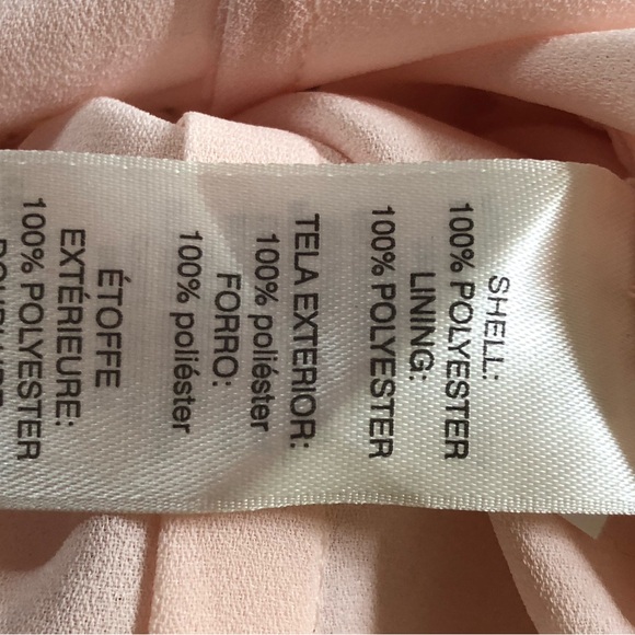 Vintage Light Peach dress size:oo? (3-4) fits more like a Medium - Picture 6 of 8